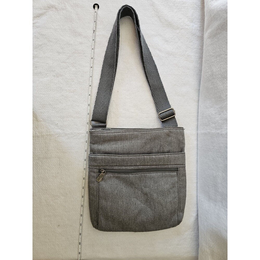 Thirty-One Gray Crossbody Bag